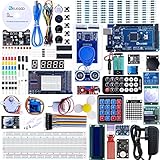 ELEGOOE Mega R3 Kit de Démarrage Ultime Le Plus Complet avec Manuel d'Utilisation Français pour Débutants et Professionnels DIY Compatible avec Arduino IDE