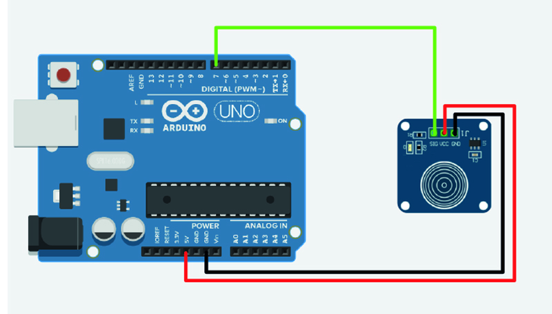 Utiliser un capteur capacitif avec Arduino ? TTP223B